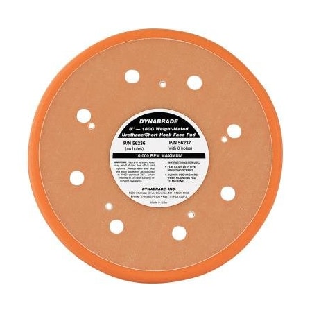 Dynabrade PAD 8" HOOK IT DB56237